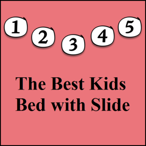 kids bed with slide