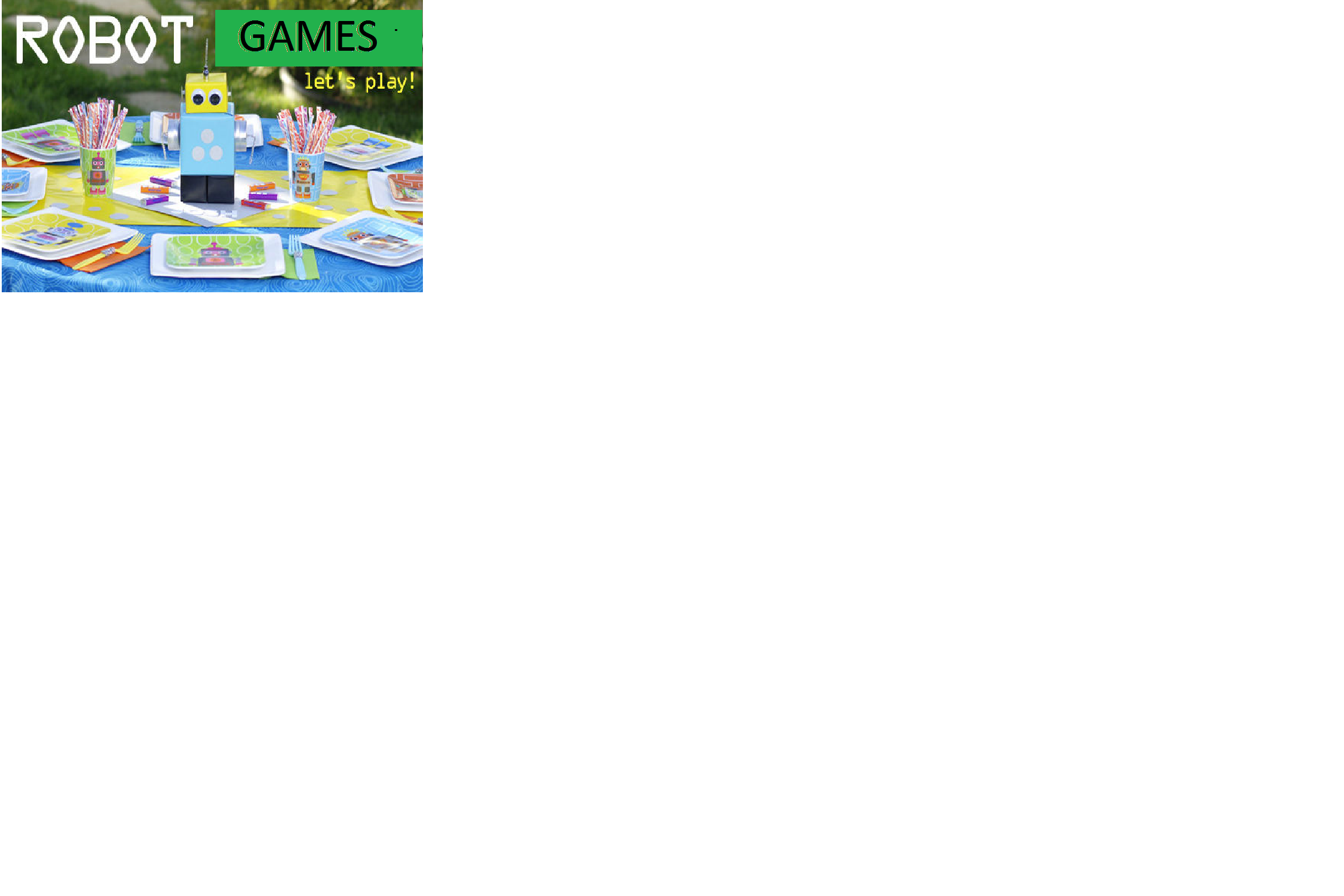 Robot Games for Kids