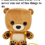 smart toy bear