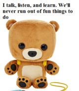 smart toy bear