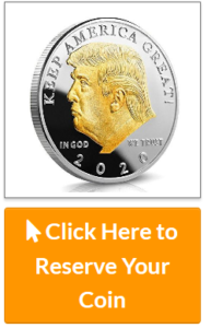 trump gold 2020 coin